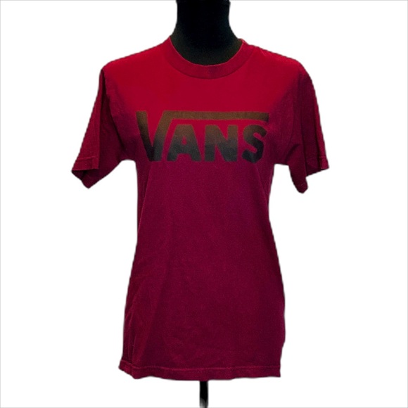 Vans Tops - Burgundy Vans T-shirt 263